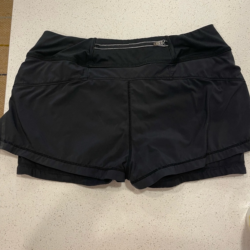 Athleta black shorts size small